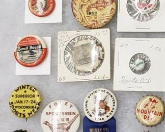 Vintage Advertising Pinbacks