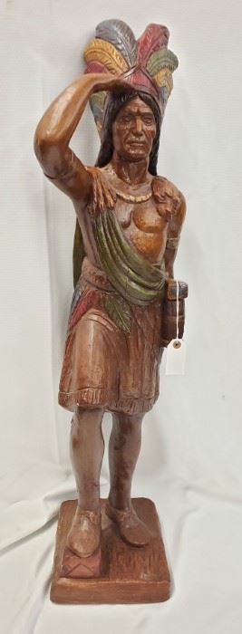 1950's Tobacco Store Indian