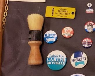 Vintage Campaign Buttons Including Ike