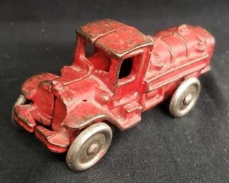 Old Cast Iron Fire Truck