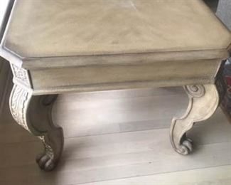 Faux Chagreen Table
