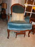 Antique Chair with stool