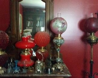 Victorian lamps
