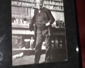 Thomas Edison autograph with COA