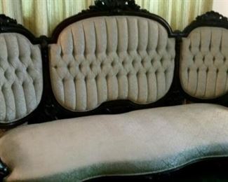 Victorian couch - immaculate condition