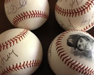 autographed baseballs