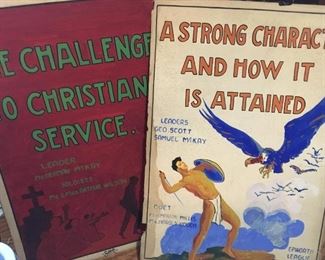 church posters Cathedral of St. John's Episcopal church Wilmington 1919