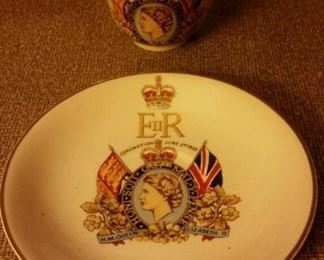 coronation cup & saucer Queen Elizabeth II 1953