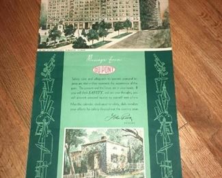 1937 Dupont calendar-complete