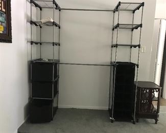 Closet shelves