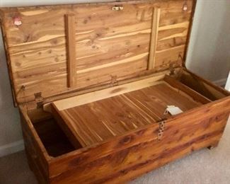 Beautiful Mid-century cedar chest by Spear Furniture.  