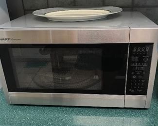 Sharp countertop microwave.