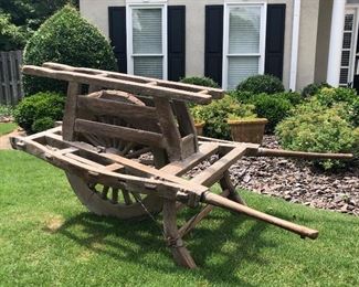 Antique Chinese cart - truly one of a kind in Atlanta!