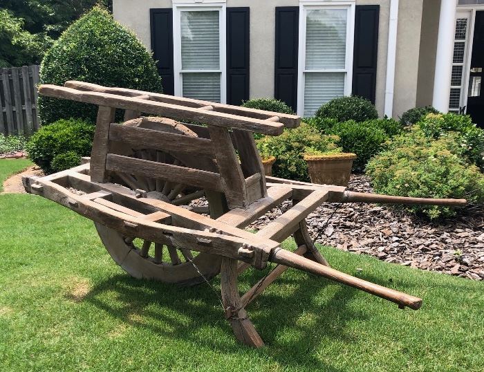 Antique Chinese cart - truly one of a kind in Atlanta!