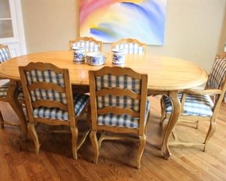 Guy Chaddock country French dining set