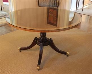 Baker center hall table