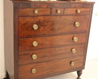 Antique Mahogany tall chest