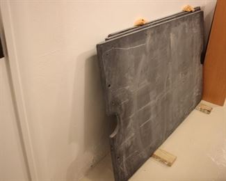 Slate from a pool table - use your imagination!