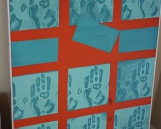 Samuel D. Hall mid century painting