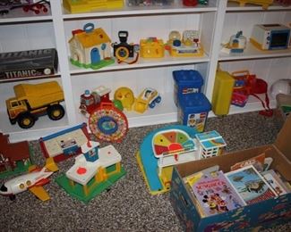Vintage Fisher Price toys