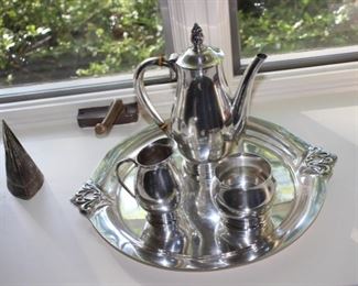 Danish princess sterling silver coffee set