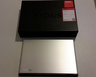 Toshiba Satellite Radius laptop, like new, in box.