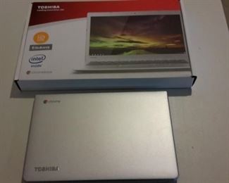 Toshiba Chromebook, like new, in box.