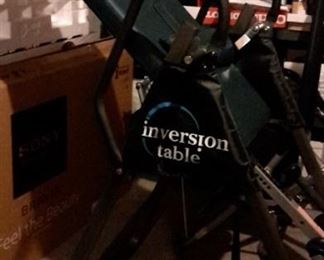 Inversion table, like new.