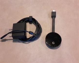 Google Chromecast Ultra, with box.