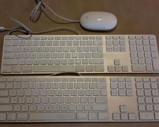 Apple mouse (A1152) and keyboards (both A1243)