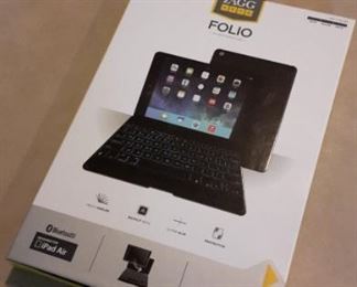 Zagg Folio keyboard for tablet, in box.