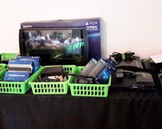Playstation and Xbox items.