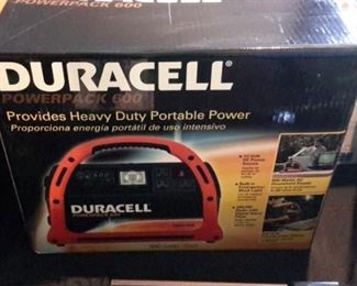 Duracell Powerpack 600, new in box.