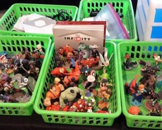 Disney Infinity character game pieces, from just about every Disney movie!
