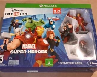 Disney Infinity Xbox one Marvel Super Heroes starter pack, new in box.