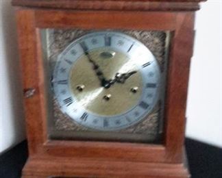 Ridgeway mantle clock. Needs service.