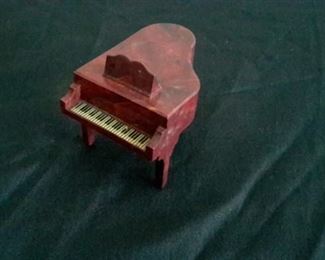 Vintage dollhouse piano.