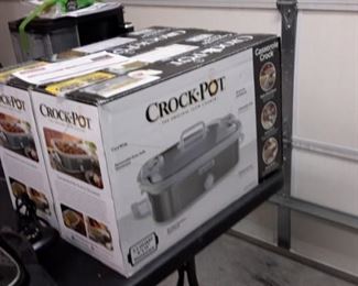 Two Crock Pots, in box.