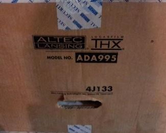 Altec Lansing, Lucasfilms THX home theater system, new in box!