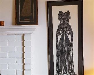 Brass rubbings from Westminster Abbey