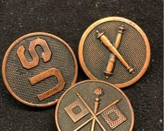 K097 US Military  Other Fraternal Pins