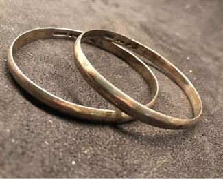 M023 Taxco Sterling Bracelets