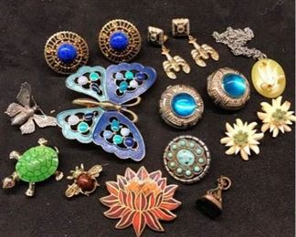 M049 Costume Jewelry From Around the World