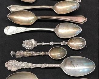 M052 Sterling Collectible Spoons