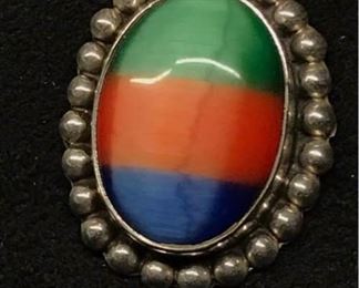 S009 Sterling Mexico Pendant