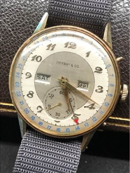 Tiffany  Co Movado Calendomatic