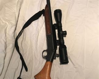 New England Arms HandiRifle .243 with BSA deer hunter 3x9-40 scope