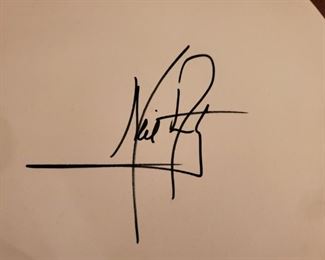 Neil Armstrong Autograph