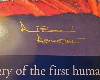Alan Bean Signed Poster