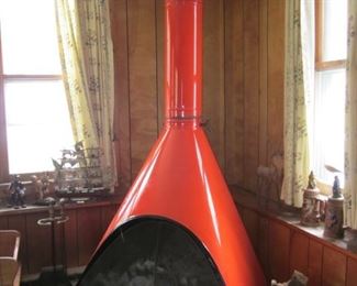 vintage Majestic cone  fireplace